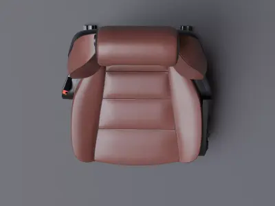 Ergonomic Car Seat  3D model