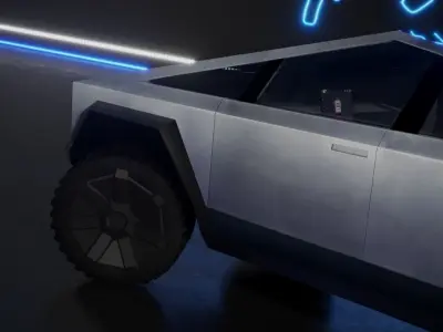 cyber truck  3D model by jonnydeppep