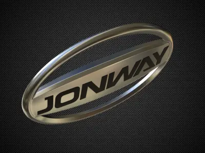 jonway logo 3D model