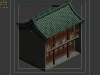 gAME House - Building - Double Level 32 3D model