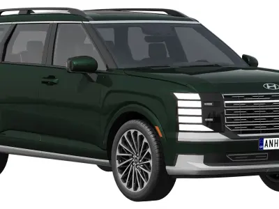 Hyundai Palisade 2026 3D model