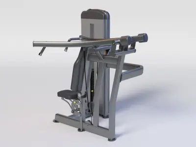FUSE XL SHOULDER PRESS Low-poly 3D model