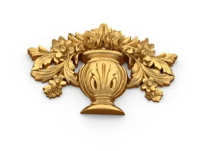 Classic decor ornament 81 3D model