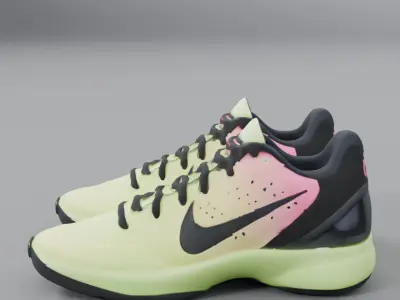 nike tennis shoes 3D model