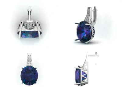 Earrings  od  4 3D print model