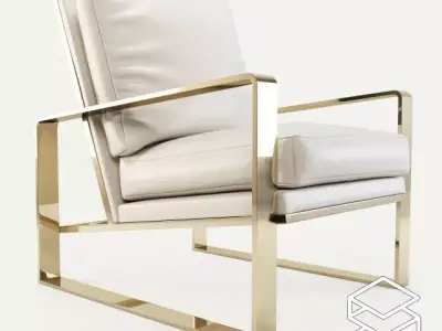 free luxury armchair Free 3D model