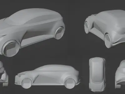 Cyber Crossover I 3D print model