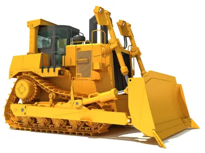 Bulldozer 3D model