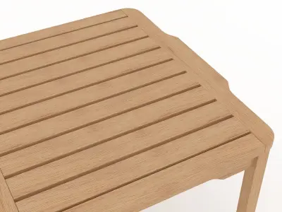 Outdoor Garden Table 3D model
