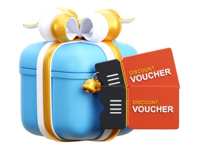 Gift Box  3D Icon Pack   Low-poly 3D model