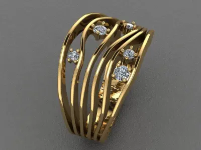 Jewelry Ring 3D print model