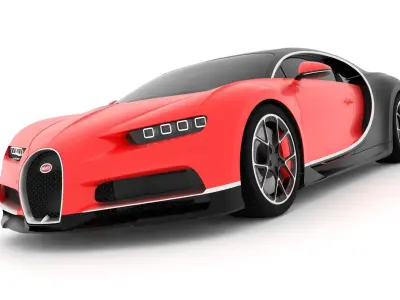 Bugatti Chiron 3D model