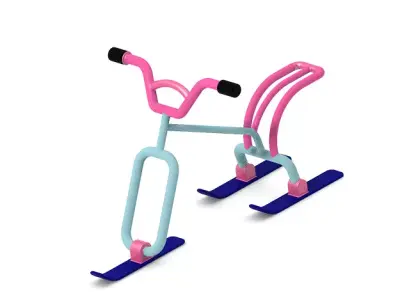 Skating Snow Bike 3D print model