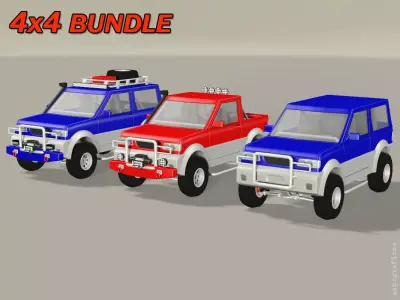  4x4 Off-road Bundle 3D model