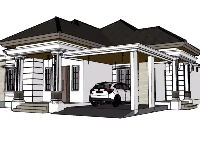 HAUSE Low-poly 3D model purchase