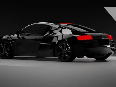 audi R8 3D model