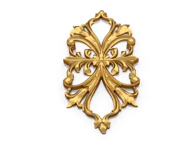 Classic decor ornament 165 3D model