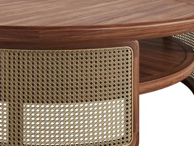 Clara Round Coffee Table 3D model