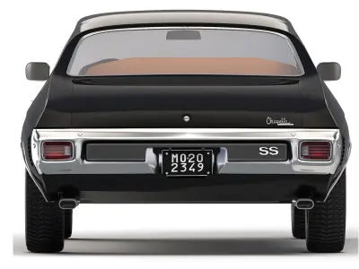 Chevrolet Chevelle SS 454 1970 3D model