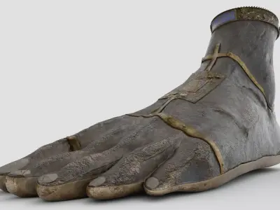 Nimue Foot Low-poly 3D model