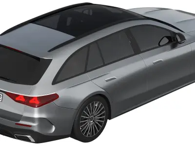 Mercedes-Benz E-Class Estate 2023 3D model