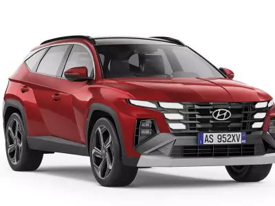 Hyundai Tucson 2024 3D model