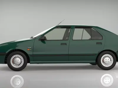 Renault 19 Hatchback 3D model