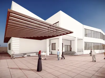 Contemporary Museum Architecture Project 3D model