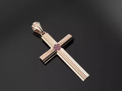 Cross pipes 3D print model