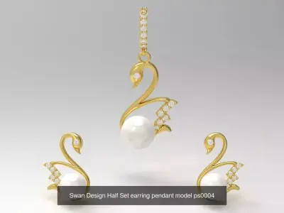 pearl jewelry stl 3d minimal collection 3D Model Pack