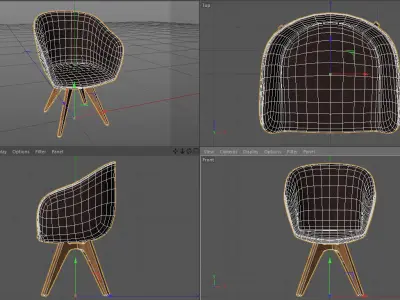 Adelaide chair  3D model