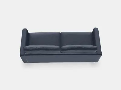 PARUP 3-seat sofa 3 Low-poly 3D model