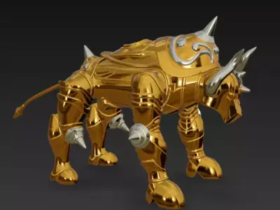 Saint Seiya Taurus Armor 3D print model