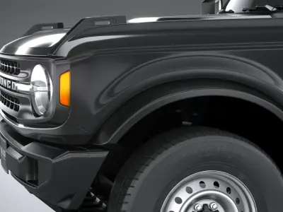 Bronco Base 2-door 2021 3D model