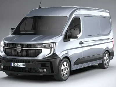 Renault Master 2025 3D model