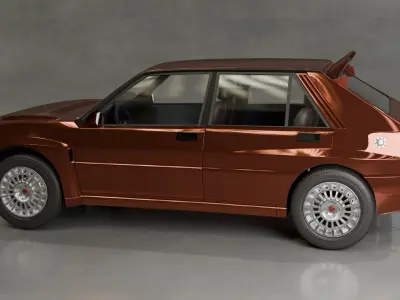 Lancia Delta HF Integrale Evoluzione 3D model