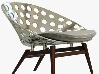 Baxter ROMA ARMCHAIR 3D model