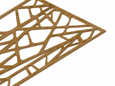 Decorative panel STL 3D model 25