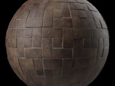 Pavement Materials 57- Sbsar Pbr 4k Seamless Texture