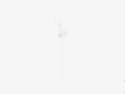 Shower - Hand - Luxury - Bold Low-poly 3D model