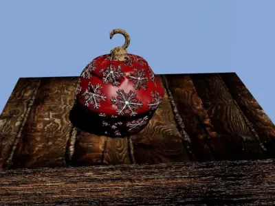 Christmas tree decoration 3D model