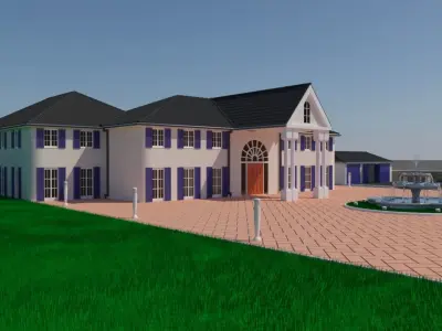 Luxury House 3D model