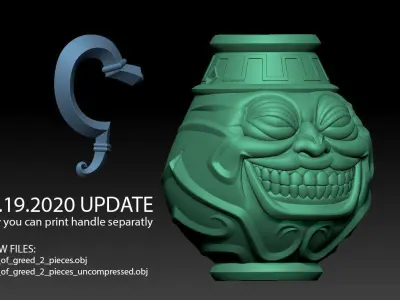 Pot of Greed - Yu-Gi-Oh 3D print model