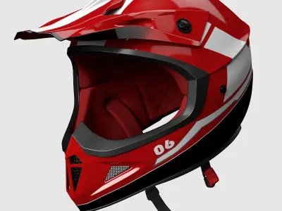 Helmet Off-Road 3D model