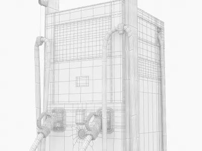 Ingeteam ST 120 EV Charger 3D model