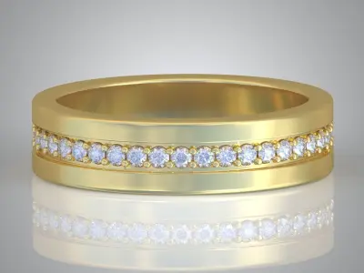 iamond ring 0328 3D printable model 8 Free 3D print model