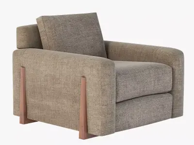 Egan Lounge Chair 3D model