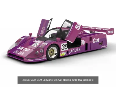 Pack Jaguar XJR-9 Racing 1988 HQ interior