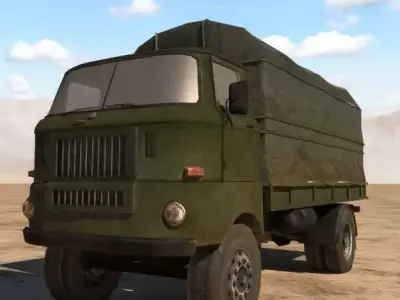 Ifa truck 3D model