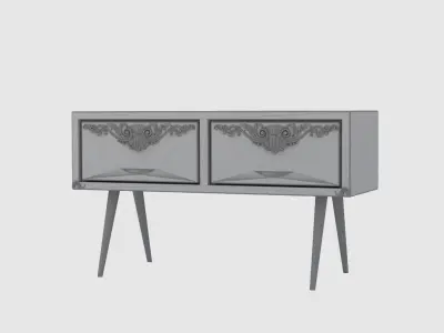 classic table 3D model